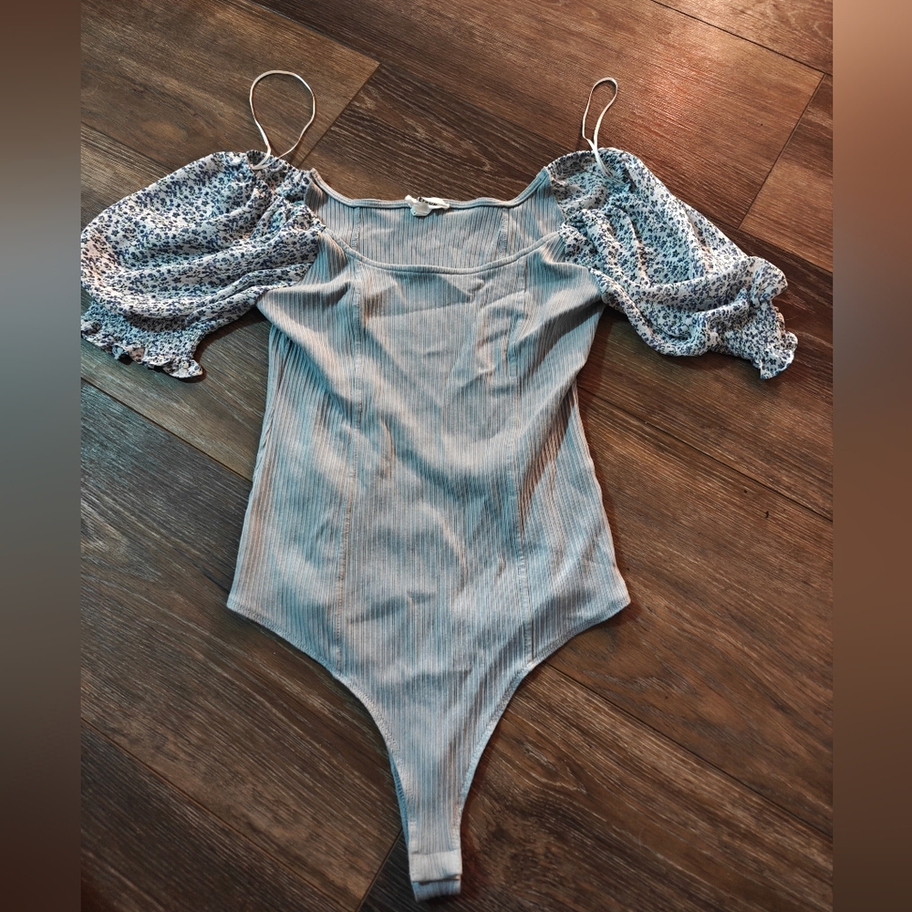 Floral Sleeve Bodysuit